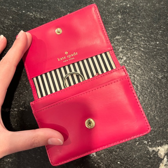 Kate Spade great condition hot pink wallet - Picture 2 of 4